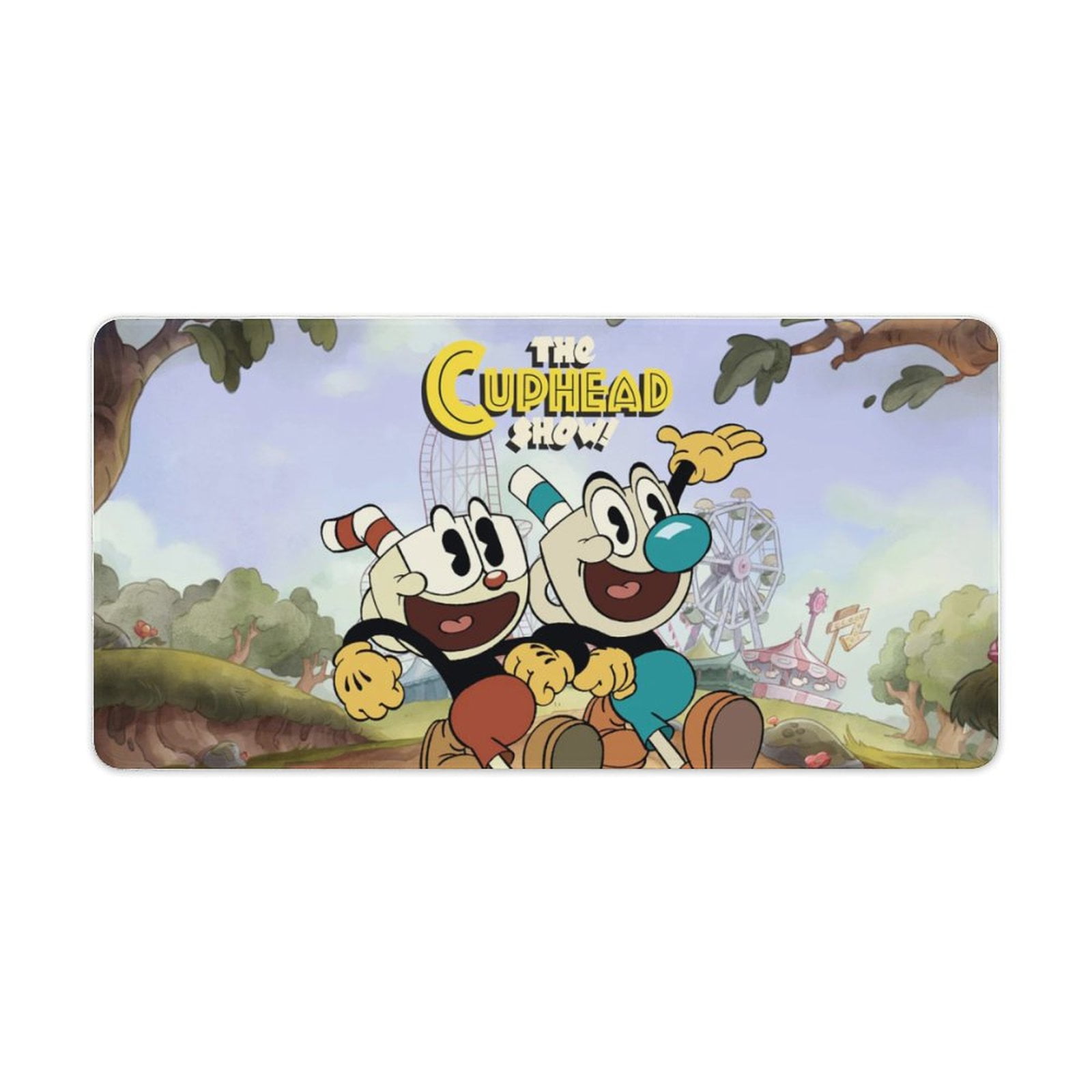 cuphead ゲーミングマウスパッド　レア Cuphead Mugman Adventure Mouse Pad Extended Gaming No-sliped Large