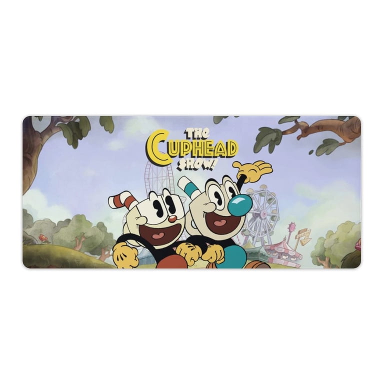 Cuphead Mugman Adventure Mouse Pad Extended Gaming No-sliped Large