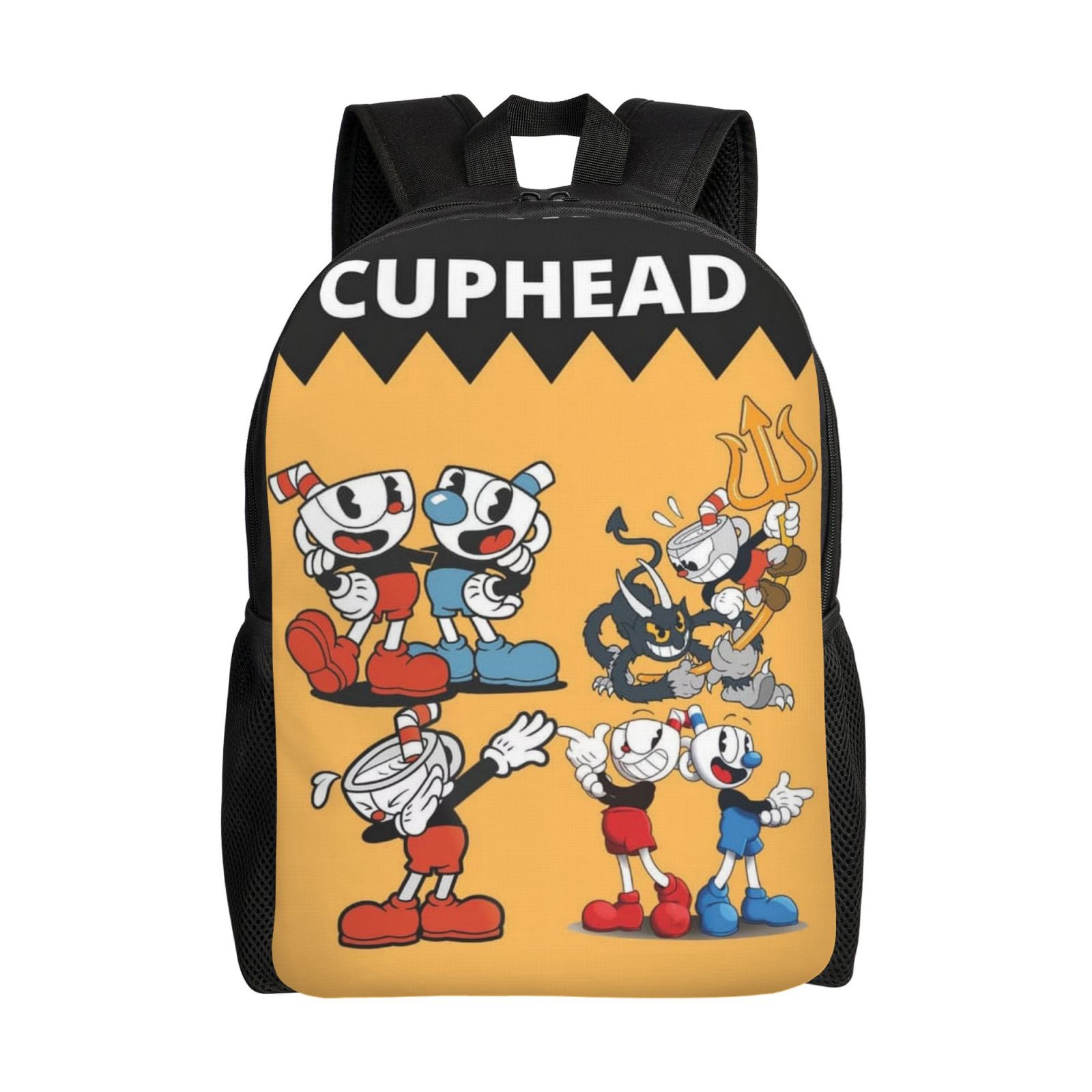 Cuphead Mugman Brothers Backpack Lightweight Unisex Basic Daypack ...
