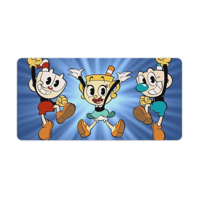 cuphead ゲーミングマウスパッド　レア Cuphead Mugman Chalice Mouse Pad Extended Gaming No-sliped Large