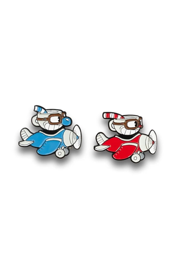 & Mugman Collectors Edition Planes Enamel Pin Set