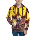 thumbnail image 1 of Cuphead Mugman Devil Teen Sweatshirts Hoodies Youth Hooded Hoody Fashion Zipper Coat For Boys And Girls, 1 of 7