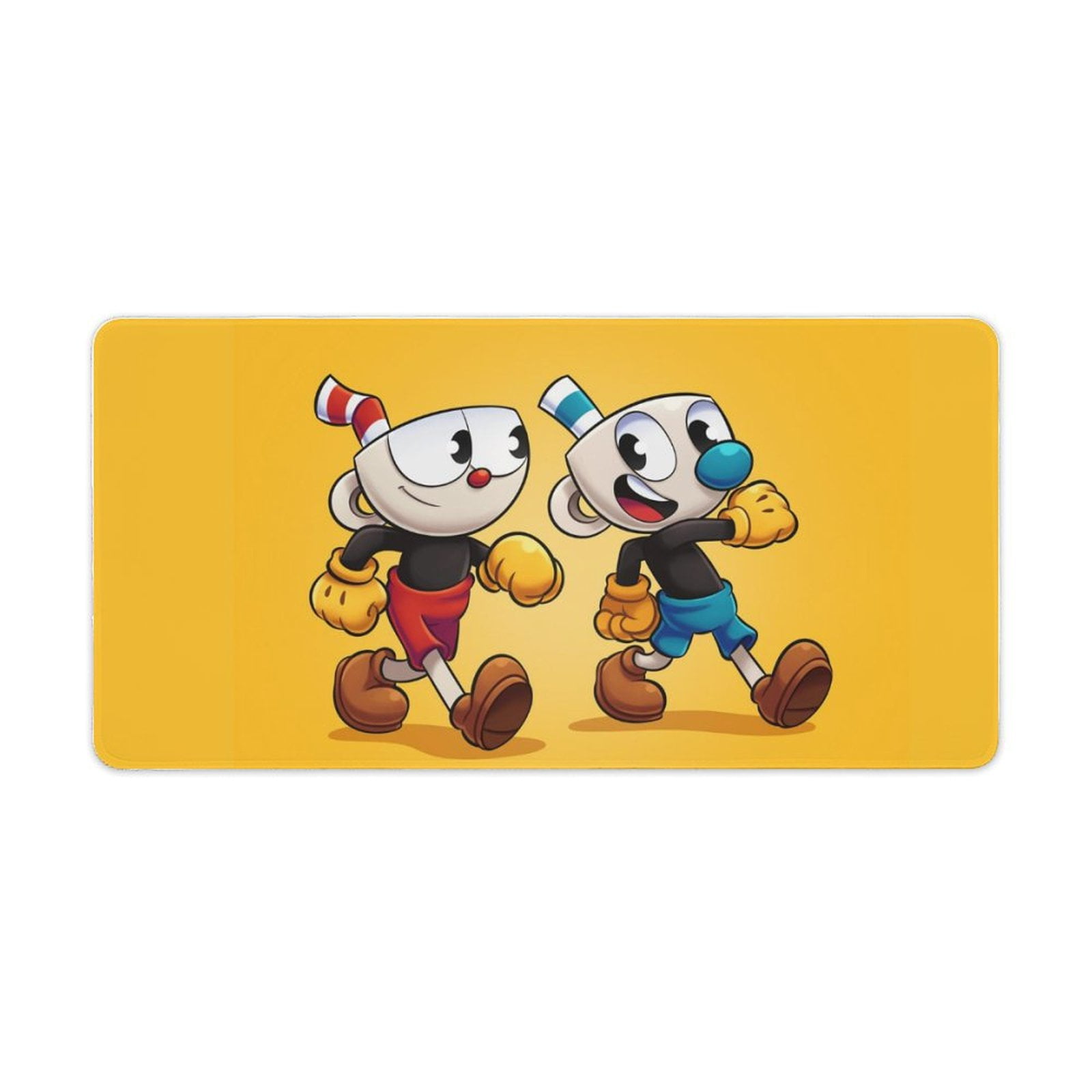 cuphead ゲーミングマウスパッド　レア Cuphead Mugman Game Mouse Pad Extended Gaming No-sliped Large Desk
