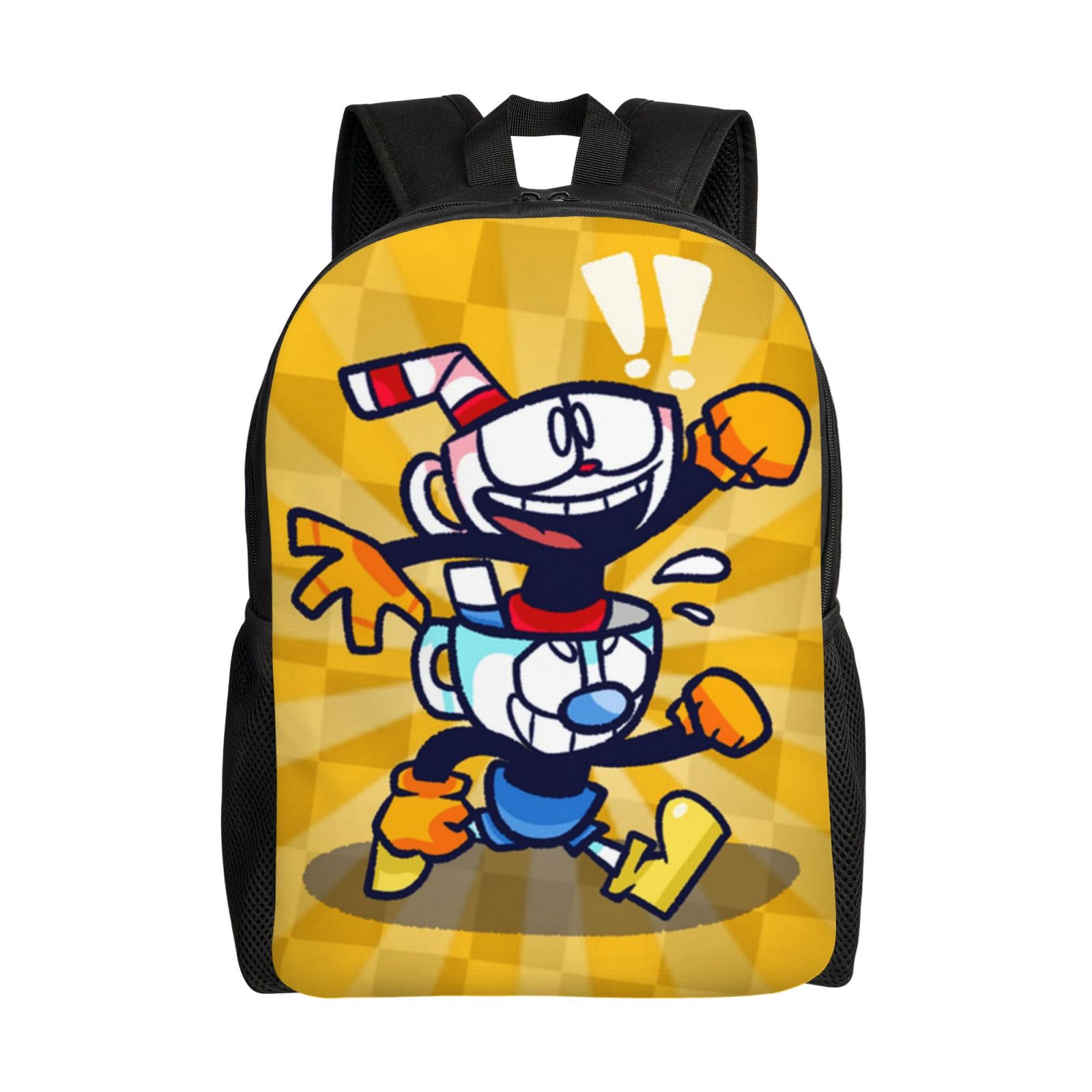 Cuphead Mugman Travel Camping Work Backpack for Womens/Mens Gifts ...