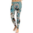 thumbnail image 1 of Cuphead Mugman Yoga Pants Women High Waisted Tummy Control Non See-Through Elastic Running Workout Yoga Leggings Pants, 1 of 7