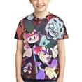 thumbnail image 1 of Cuphead Mugman Youth Unisex T-Shirt Crewneck Short Sleeve Double-Sided Print Tee Shirts Top For Boys Girls Kid Teen Small, 1 of 6