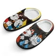 thumbnail image 1 of The Cuphead Show Slippers for Kids, Cute Soft Plush Anti-slip Fluffy Fuzzy House Slippers Warm Soft Plush Non-Slip Indoor Outdoor Slip-on Shoes for Boys Girls, 1 of 7