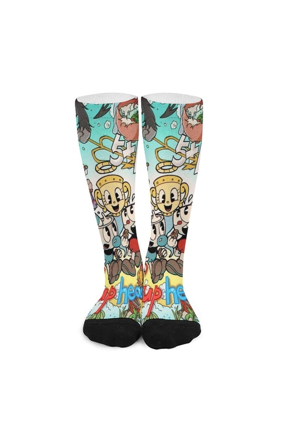 Stocking Long Socks Breathable Knee High Thigh Stockings High Socks Sport Socks for Mens Womens