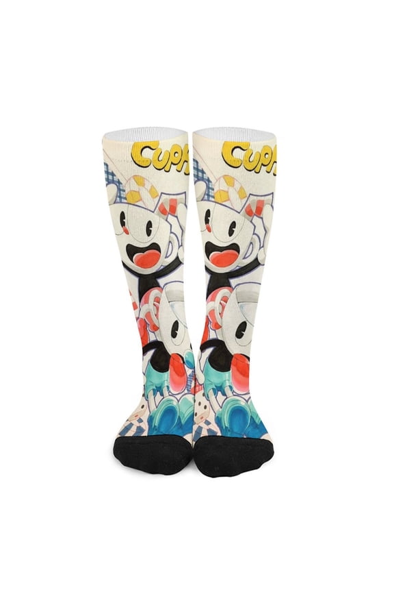 Stocking Long Socks Breathable Knee High Thigh Stockings High Socks Sport Socks for Mens Womens