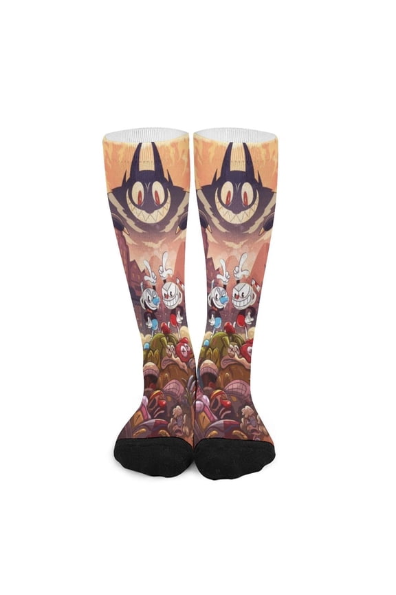 Stocking Long Socks Breathable Knee High Thigh Stockings High Socks Sport Socks for Mens Womens