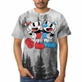 thumbnail image 1 of Cuphead T-Shirts for Men Women, Anime Short Shirts, Unisex Short Sleeve Tops, Crew Neck Tee Shirts, S-4XL, 1 of 8