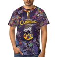 thumbnail image 1 of Cuphead T-Shirts for Men Women, Anime Short Shirts, Unisex Short Sleeve Tops, Crew Neck Tee Shirts, S-4XL, 1 of 8