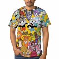thumbnail image 1 of Cuphead T-Shirts for Men Women, Anime Short Shirts, Unisex Short Sleeve Tops, Crew Neck Tee Shirts, S-4XL, 1 of 8