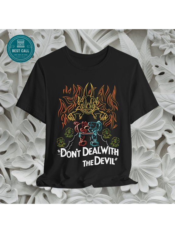 Cuphead T-shirt, Studio MDHR, Cuphead Game, Mugman, Cuphead Show