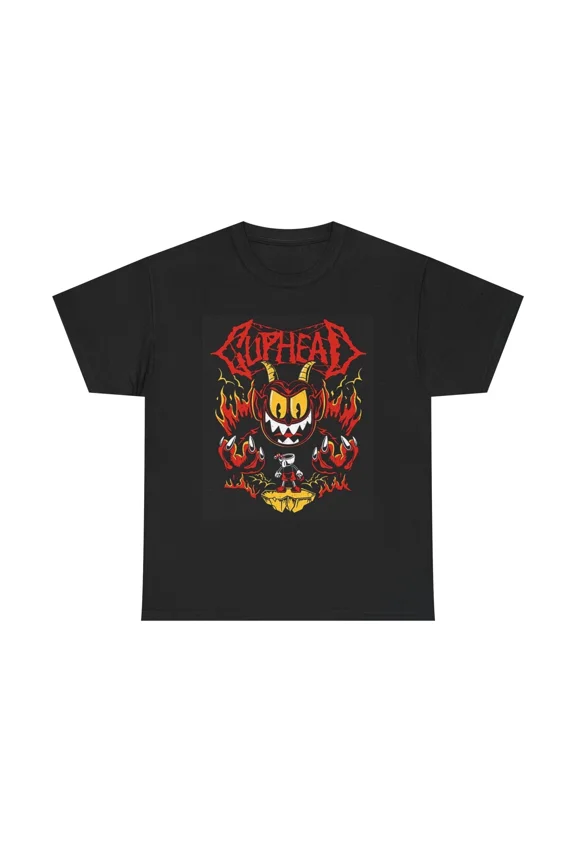Cuphead Vintage Retro Video Game Humor Graphic Cotton Unisex T-Shirt up to size 5XL