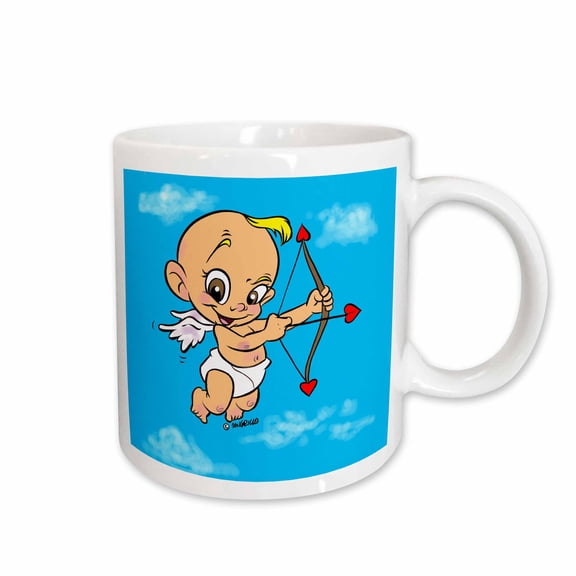 3drose, Cupid, 11oz Mug
