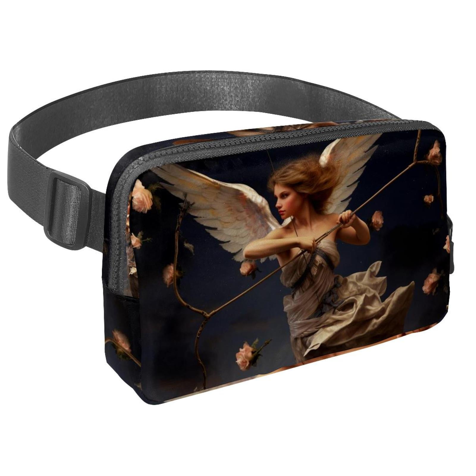 Cupid Adjustable Lightweight Waist Bag Crossbody Fanny Pack with Extension Strap for Men and Women