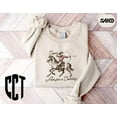 thumbnail image 1 of Cupid Aim For A Cowboy Sweatshirt,Cowboy Sweatshirt,Valentine's Day Gift,Cupid Cowboy Hoodie,Valentine's Day Country,Country Women Gift Tee SWEATSHIRT All Size S-5XL, 1 of 5