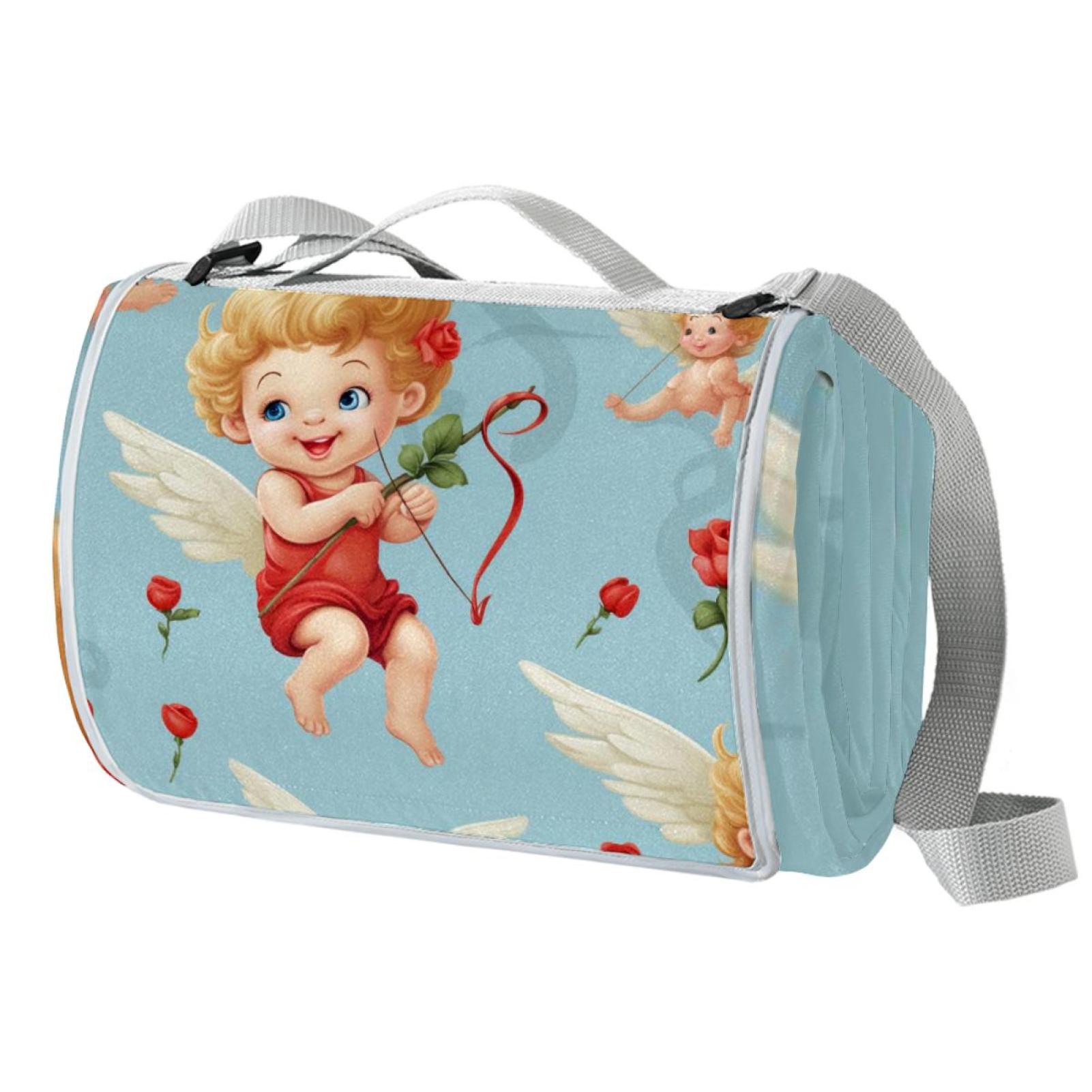Cupid Canvas Picnic Mat Waterproof Outdoor Blanket for Camping, Beach