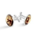 thumbnail image 1 of Cupid Elegant Suit Cufflinks Set | Stainless Steel Silver Jewelry | Ideal for Formal Occasions, 1 of 6