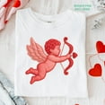 thumbnail image 1 of Cupid Embroidery Valentine Cherub Sublimation Design, 1 of 4