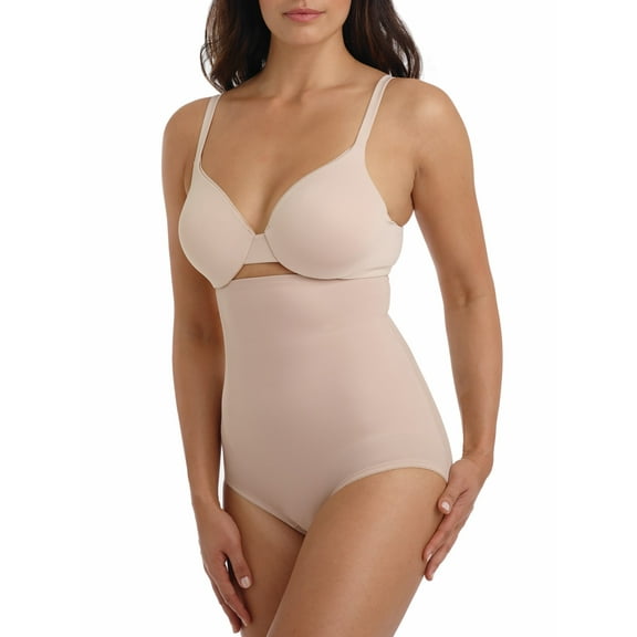 Cupid Women's Extra Firm Control Cooling High Waist Brief Panty Shapewear