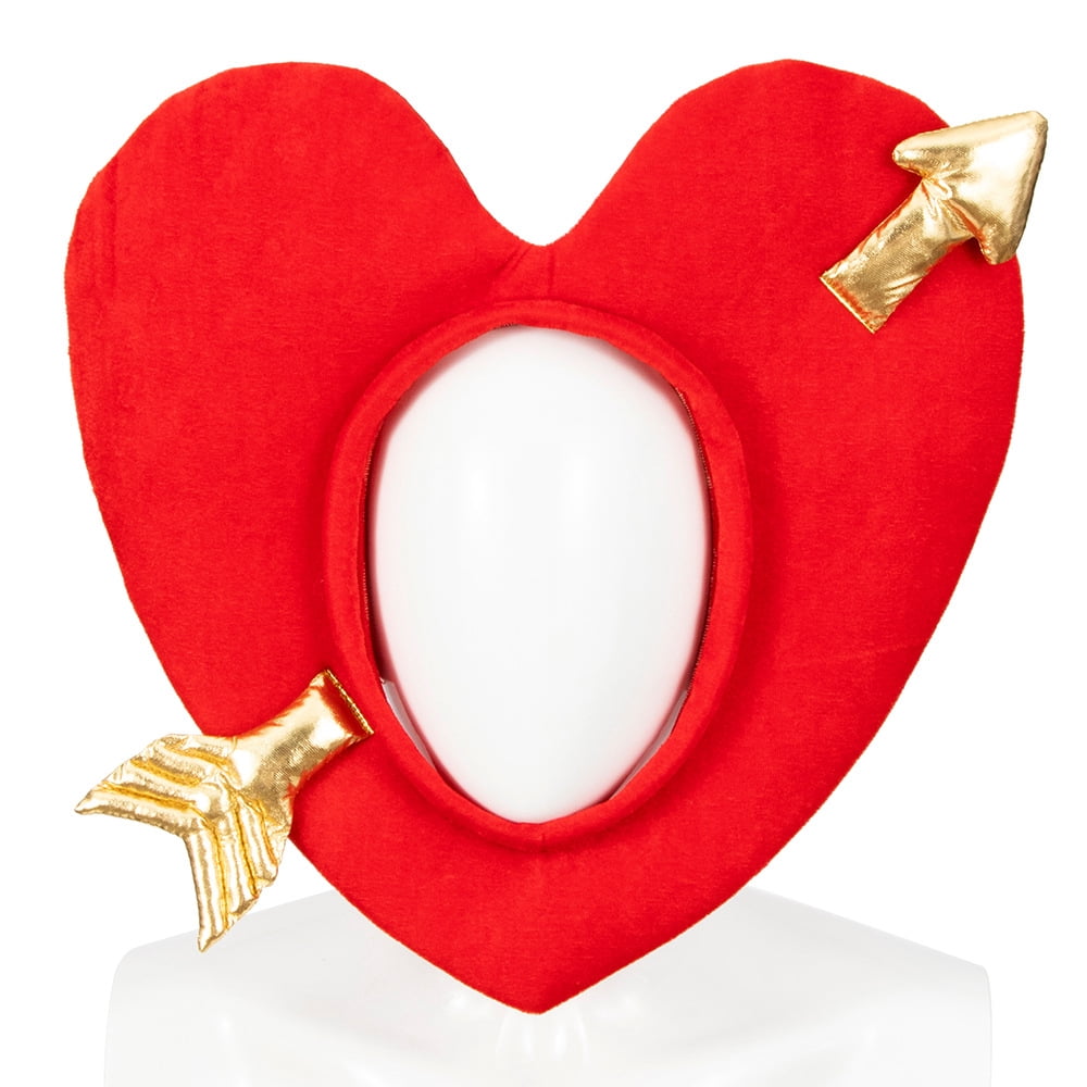 Cupid Hat Valentines Day Props Festival Hat Heart Shaped Hat Funny ...