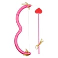 Cupid Heart Mini Bow Arrow Set, Costume Accessory Photo Prop for ...