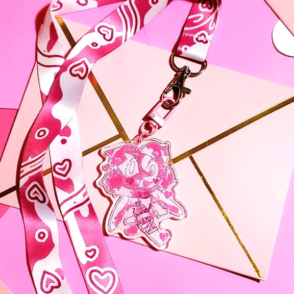Cupid Holo Charm (1 keychain)