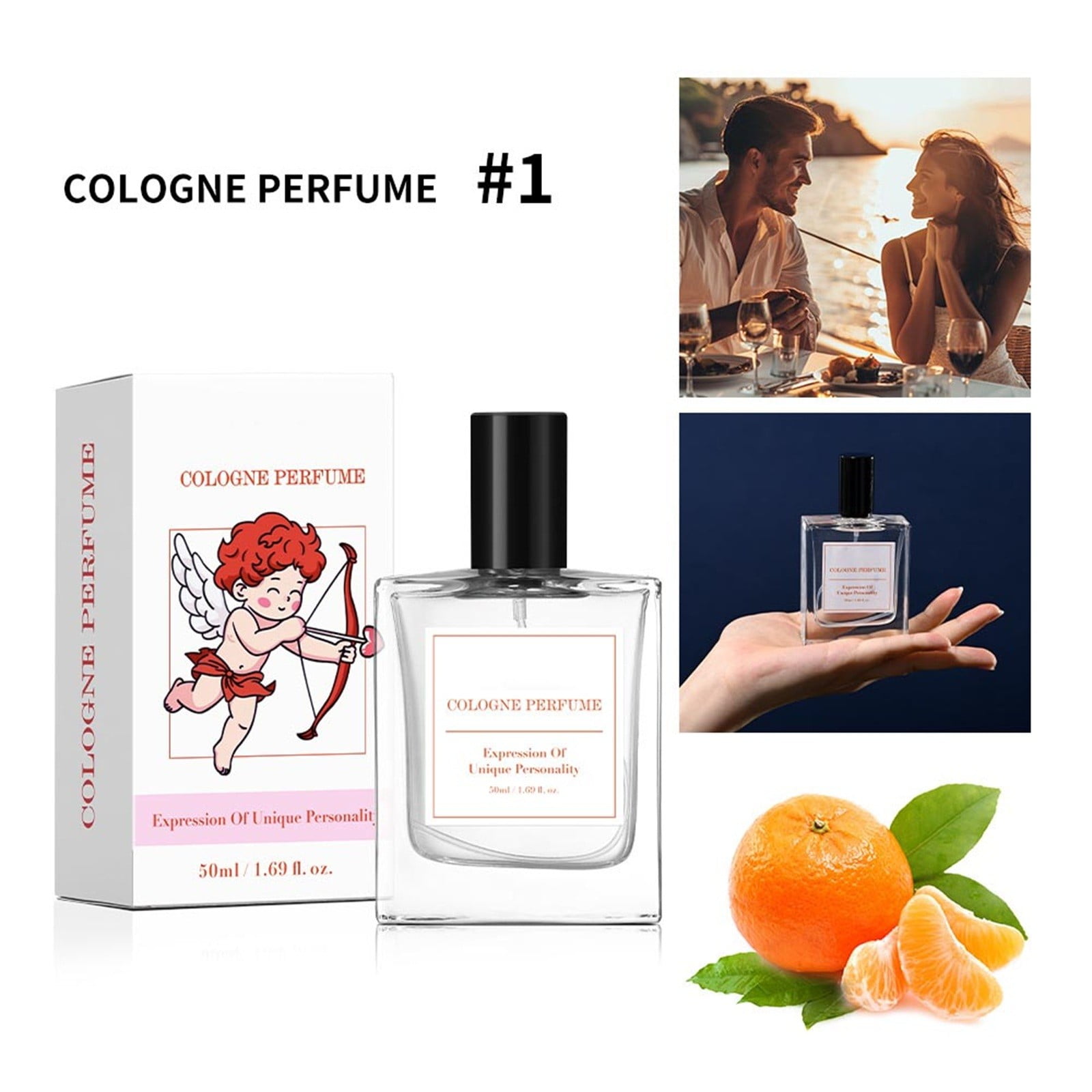 Cupid Hypnosis Cologne Infused with Pheromones Cologne for Men, Mens Hypnosis Cologne, Long
