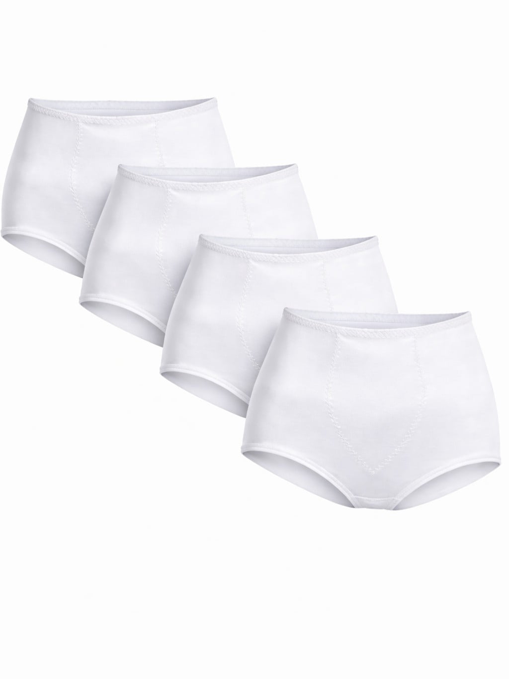 Cupid Light Control Waistline Shapewear Panty Brief with Tummy Panel, 4-Pack (Women's)