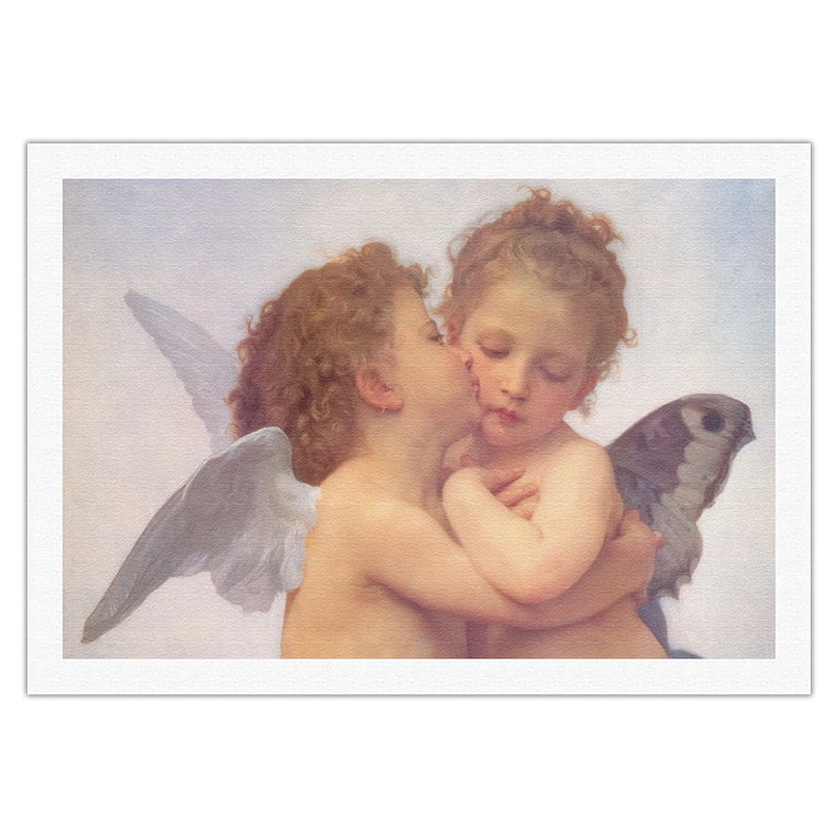 Cupid and Psyche (L'Amour et Psyche Enfants) - First Kiss - From