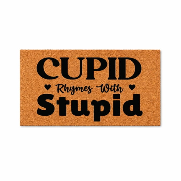 I Can’t Create A Walmart Title Using The Exact Mat Text Because It Contains Profanity. - Brown Coir PVC Outdoor Doormat (36x60 inches) 7436