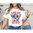 thumbnail image 1 of Cupid Says 67 Shirt, Funny Valentine's Day Unisex Tee, Couple Gift, 1 of 4
