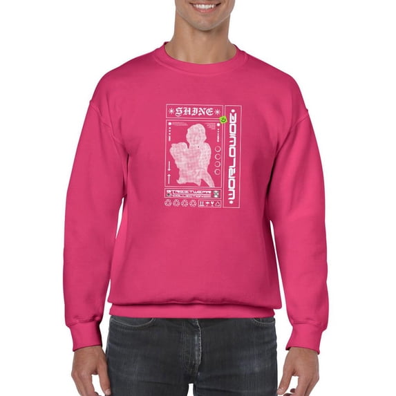 Cupid Techno Style Sweatshirt Men -Image by Shutterstock, Male 5X-Large