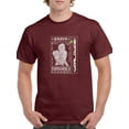 thumbnail image 1 of Cupid Techno Style T-Shirt Men -Image by Shutterstock, Male Small, 1 of 4