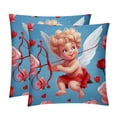 thumbnail image 1 of Cupid Throw Pillow Covers Set of 2 for Chair Pillow Covers for Various Occasions - 16x16, 18x18, 20x20 Inches - Decorative Pillows Covers with Unique Patterns, 1 of 6