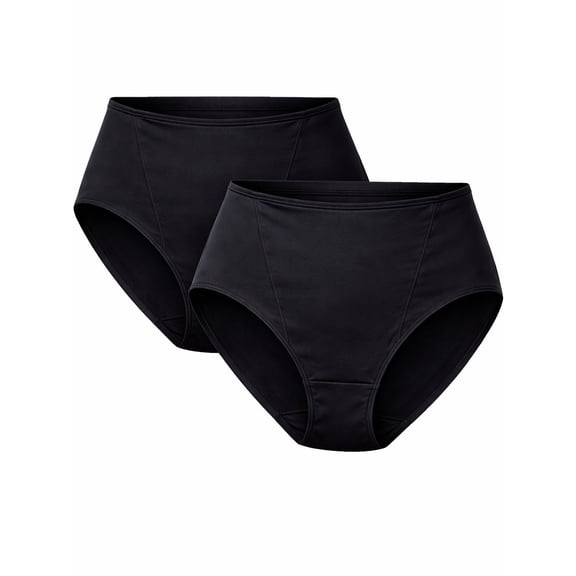 Cupid® Women's 2-Pack Modern Brief - Light Shaping - Sizes up to 2XL