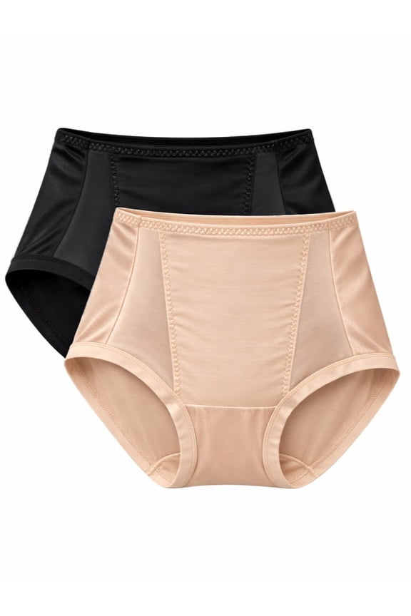 Women's 2-Pack Retro Light Shaping Brief - Sizes Up to 2XL