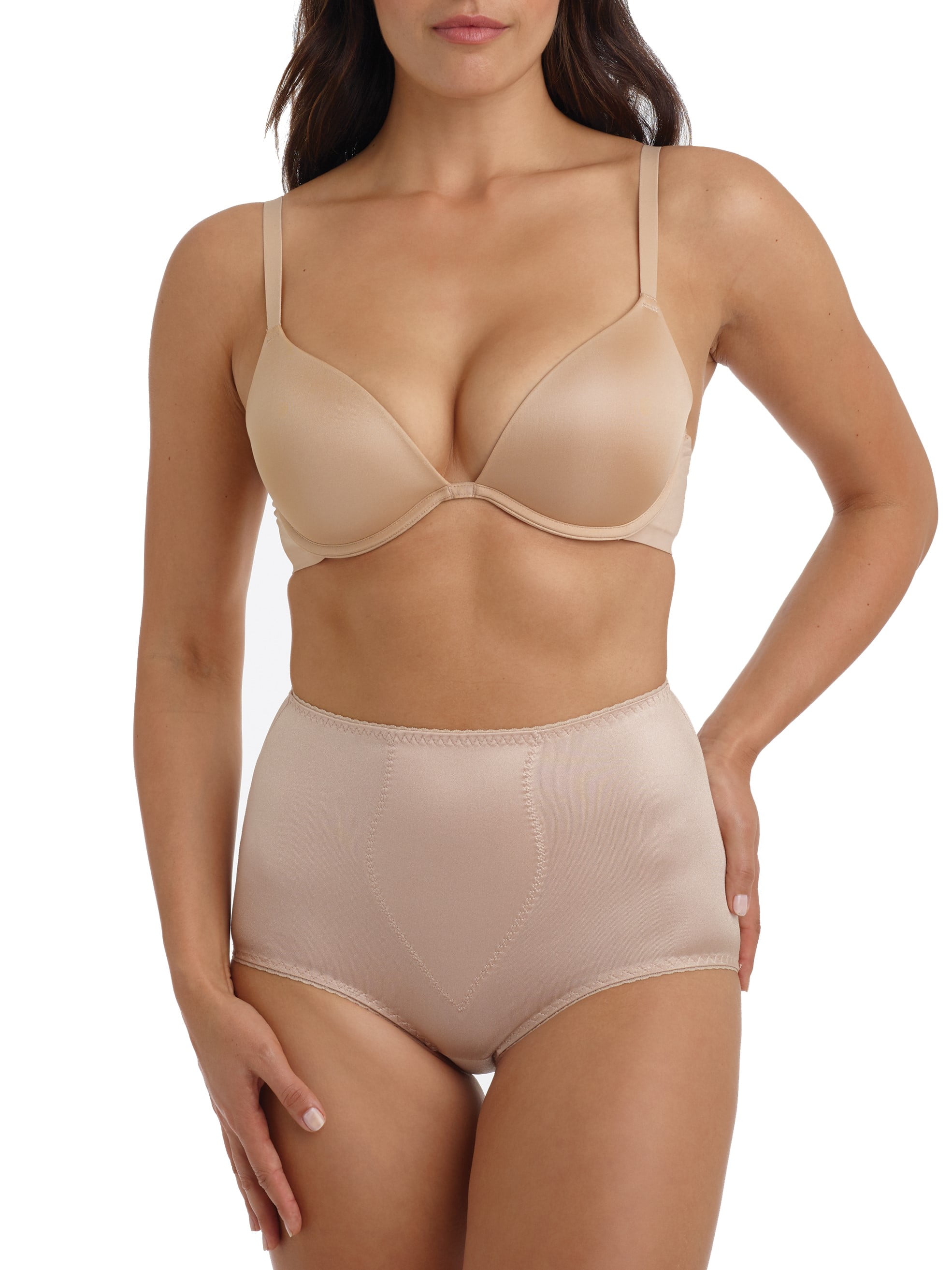 Maidenform Ladies' Tummy Toning Brief 4 PK Size 2xl 4 Colors for sale  online