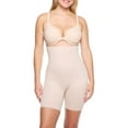 thumbnail image 1 of Cupid Women's Comfortable Firm Control High Waist Thigh Slimmer Shapewear, 1 of 5