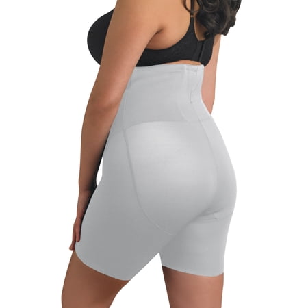 Cupid Women's Extra Firm Control Back Magic High Waist Thigh Slimmer Shapewear