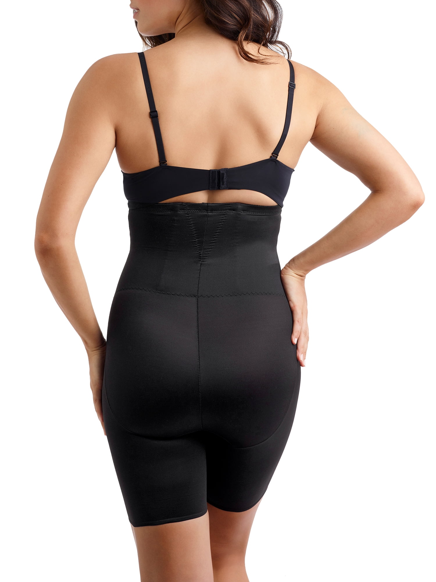 Cupid Women's Extra Firm Control Back Magic High Waist Thigh Slimmer