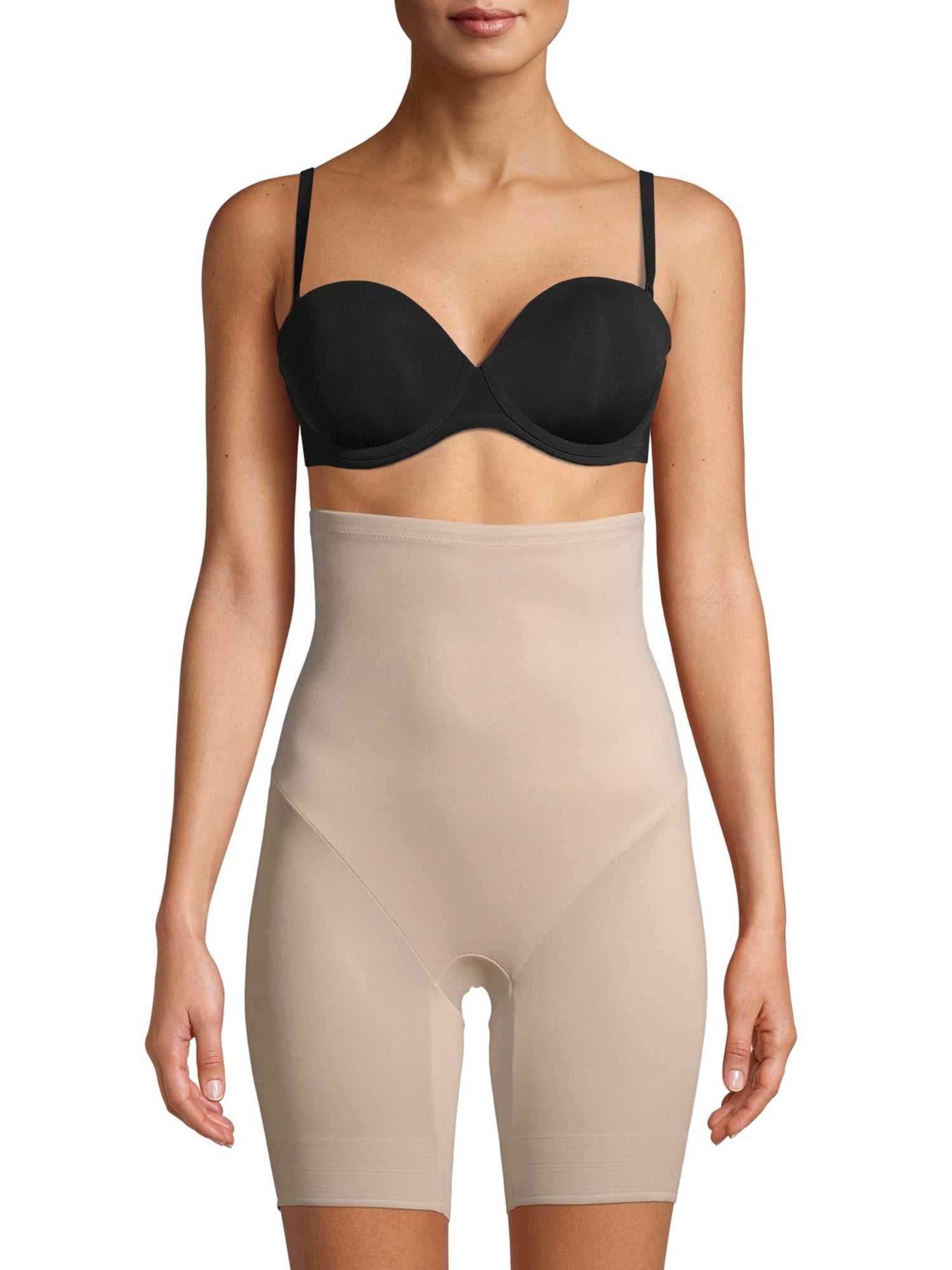 Cupid Women's Extra Firm Control Back Magic High Waist Thigh Slimmer