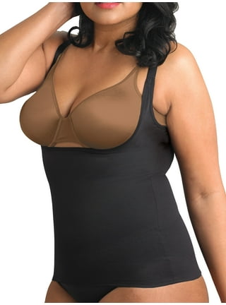 Cupid Women's Extra Firm Control Open-Bust Shaping Torsette Camisole  Shapewear
