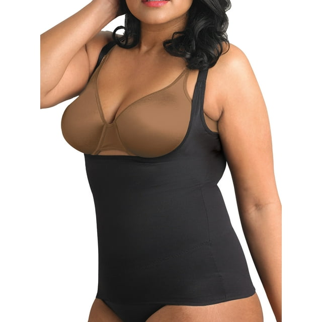 Cupid Women's Extra Firm Control Back Magic OpenBust Shaping Torsette