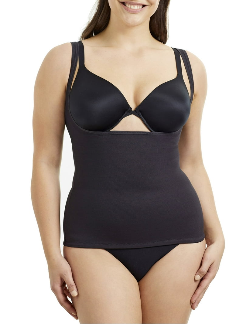Cupid Women's Extra Firm Control Open-Bust Shaping Torsette