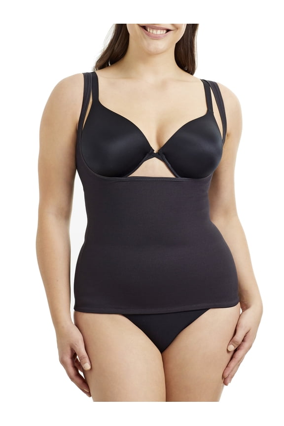 Women's Extra Firm Control Open-Bust Shaping Torsette Camisole Shapewear