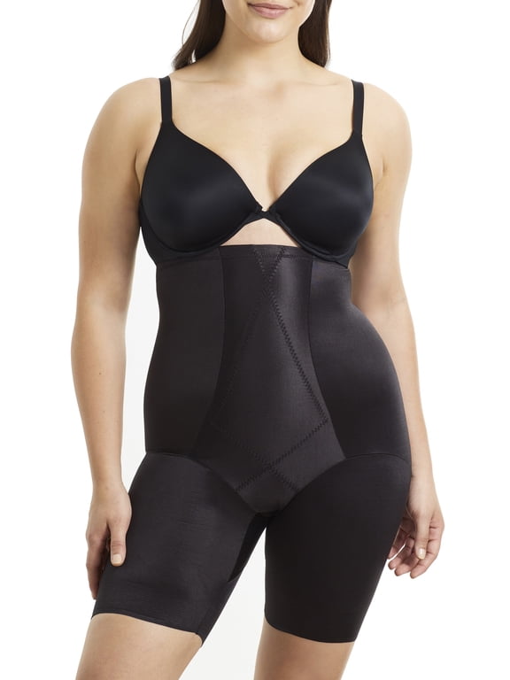 Women's Extra Firm Control Triple-Ply High Waist Thigh Slimmer Shapewear