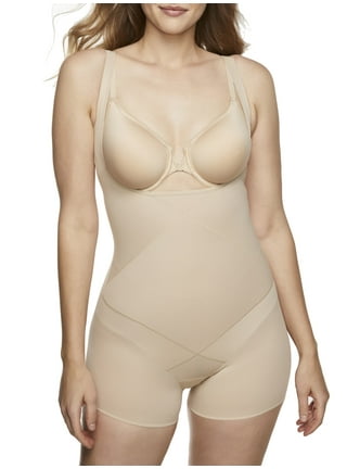 Adorna Bracer Body Suit - S Beige at  Women's Clothing store